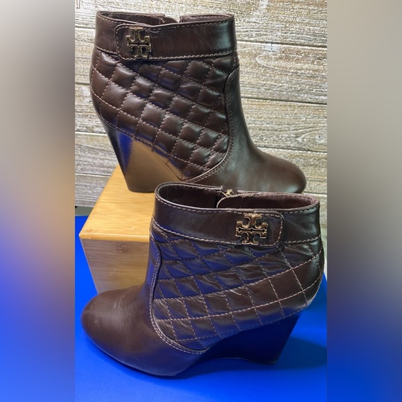 Tory Burch Leila Booties Size 7 - Picture 2 of 11
